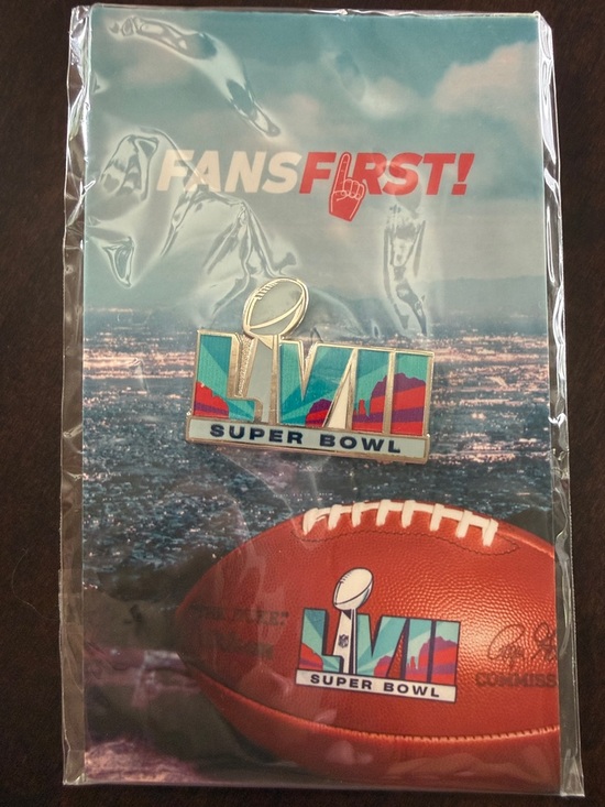 NFL Other - New Super Bowl LVII Pin - February 12, 2023 - Kansas City Chiefs WON.